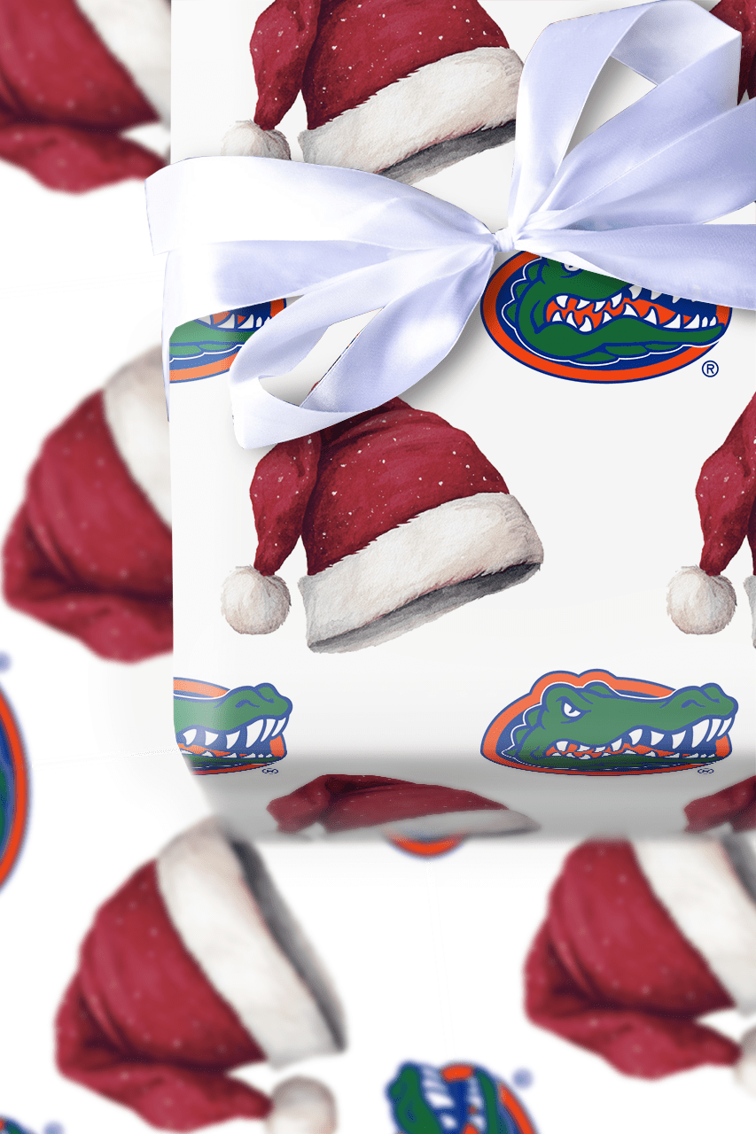 Gator Claus - Wrapping Paper - Aspen & Arlo