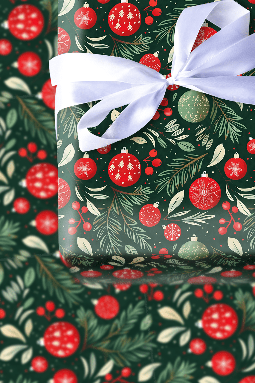 Evermore Evergreen - Wrapping Paper - Aspen & Arlo