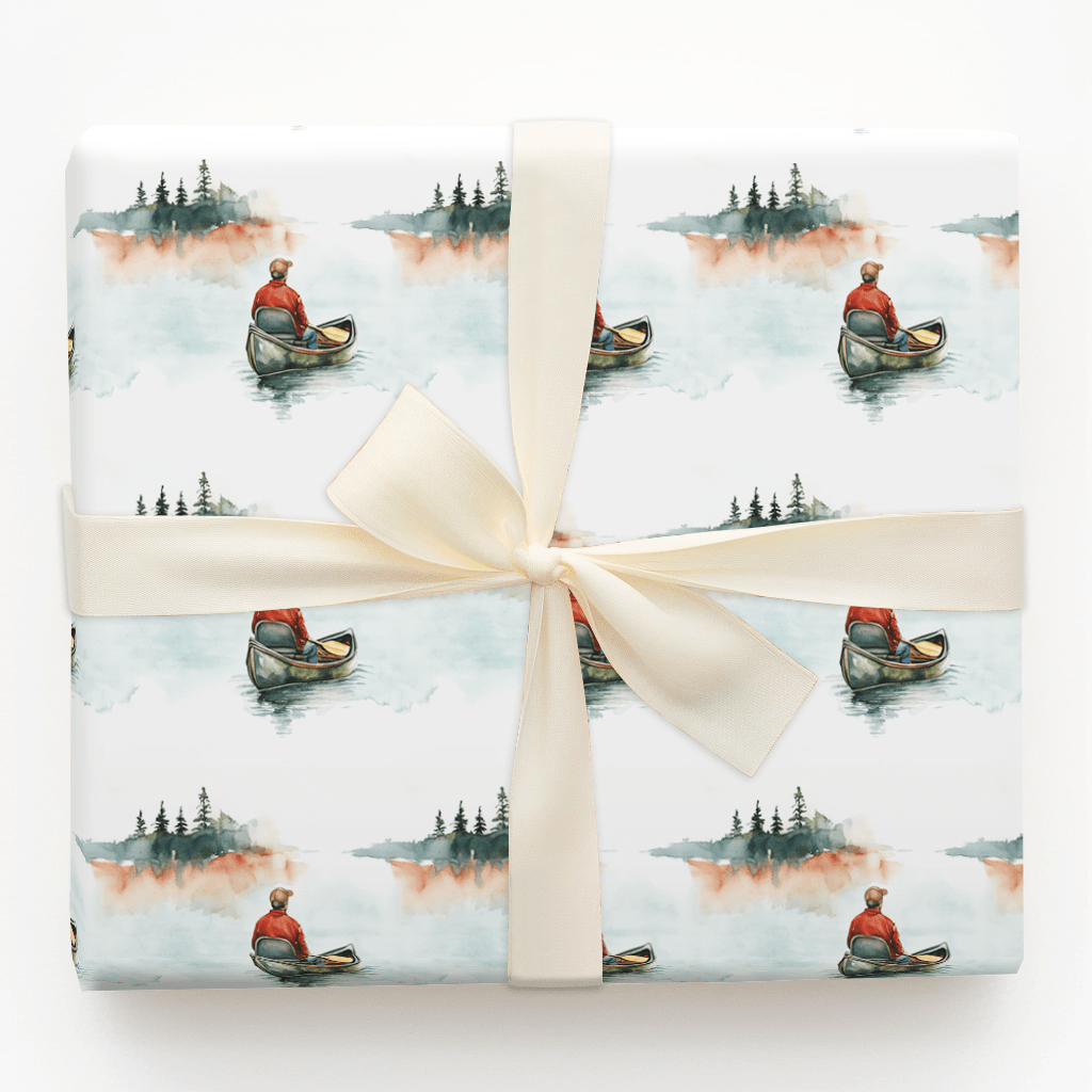 Dad's Happy Place - Wrapping Paper - Aspen & Arlo