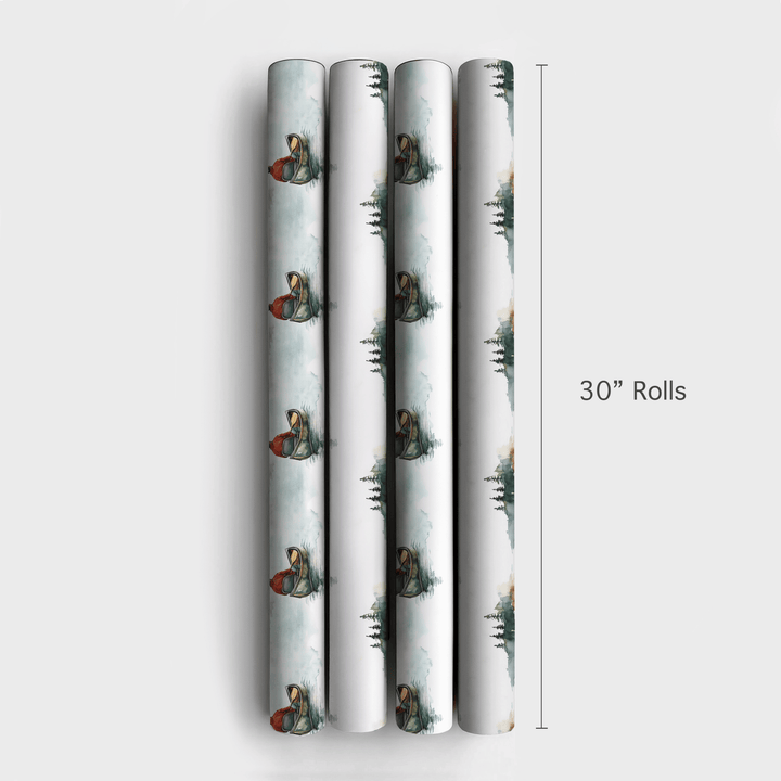 Dad's Happy Place - Wrapping Paper - Aspen & Arlo