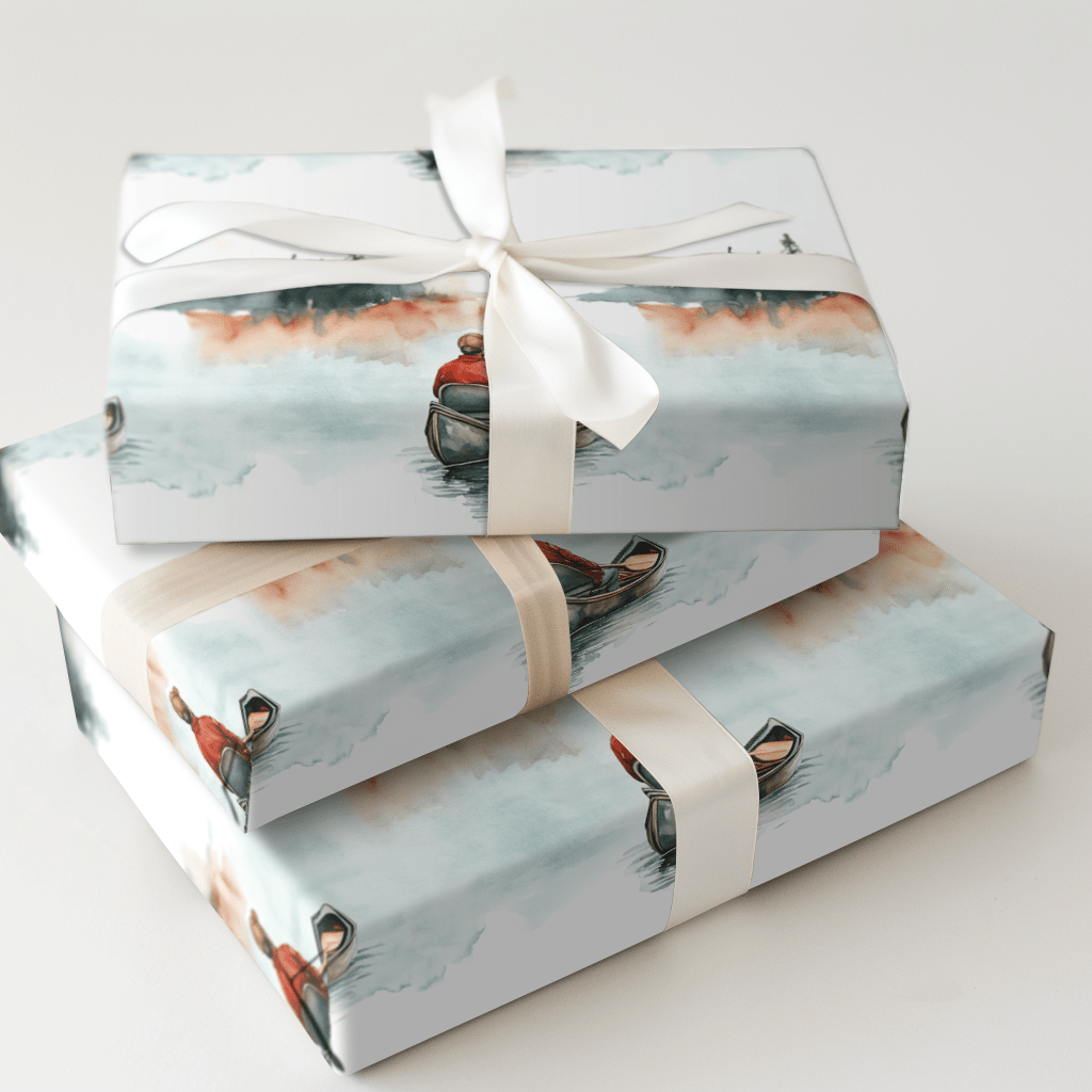 Dad's Happy Place - Wrapping Paper - Aspen & Arlo