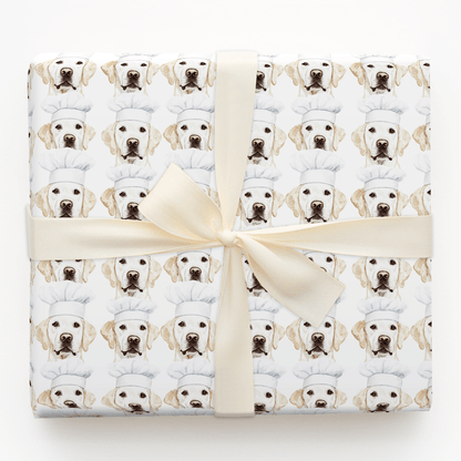 Cooking with the White Lab - Wrapping Paper - Aspen & Arlo