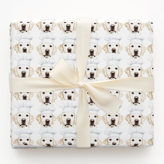 Cooking with the White Lab - Wrapping Paper - Aspen & Arlo