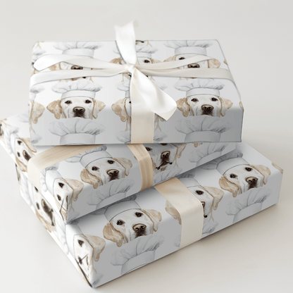 Cooking with the White Lab - Wrapping Paper - Aspen & Arlo