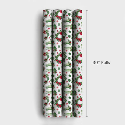 Cactus and Carols - Wrapping Paper - Aspen & Arlo