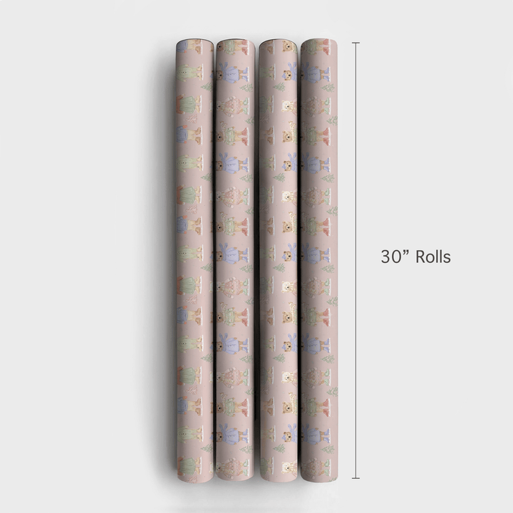 Cozy on Ice - Wrapping Paper - Aspen & Arlo