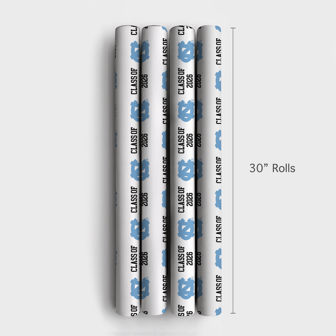 Carolina Class of 2026 - Wrapping Paper - Aspen & Arlo