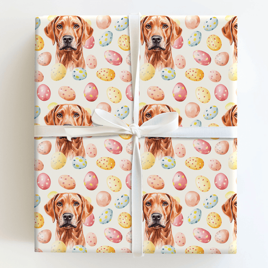Easter Eggs with the Rhodesian Ridgeback - Wrapping Paper - Aspen & Arlo