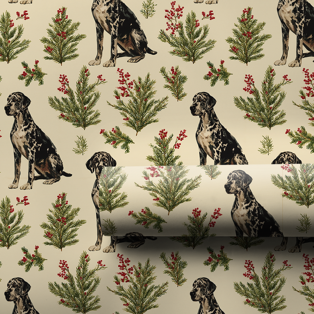 Holly Jolly Great Dane