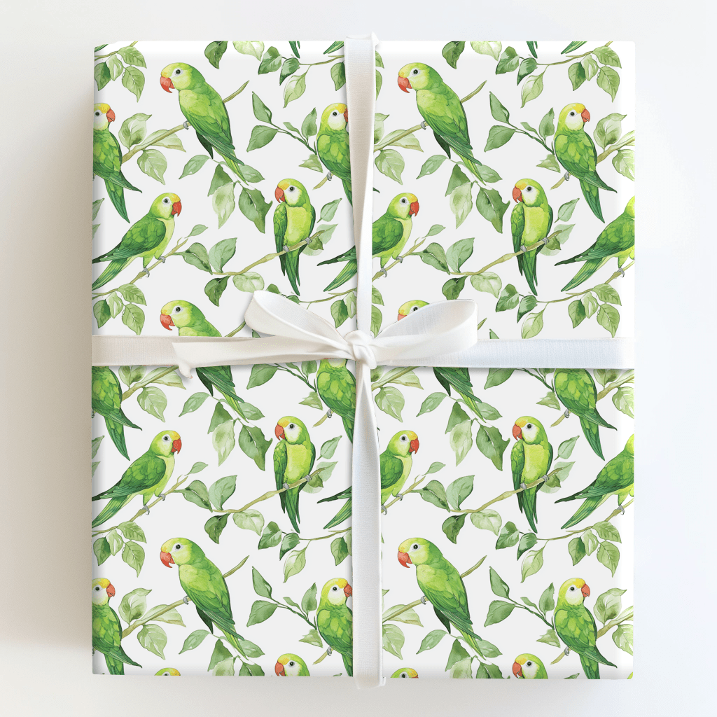 Singing Green - Wrapping Paper - Aspen & Arlo