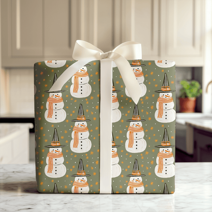 Frosty the Witchman - Wrapping Paper - Aspen & Arlo