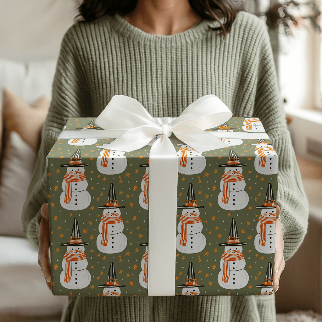 Frosty the Witchman - Wrapping Paper - Aspen & Arlo