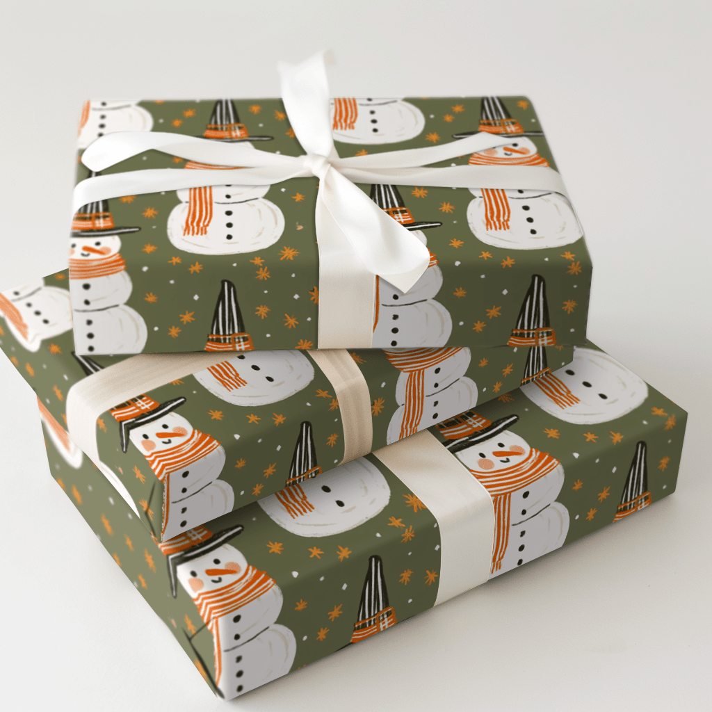 Frosty the Witchman - Wrapping Paper - Aspen & Arlo