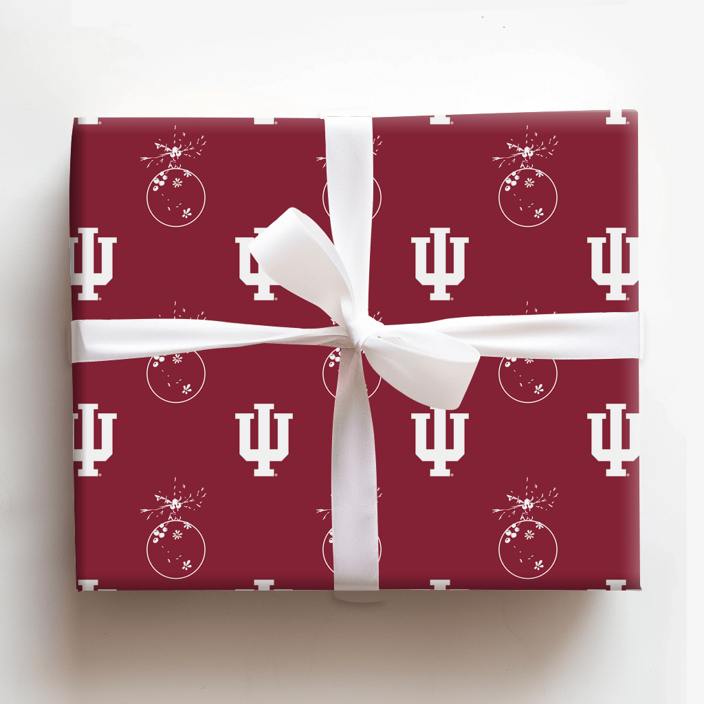 Indiana Ornament - Wrapping Paper - Aspen & Arlo