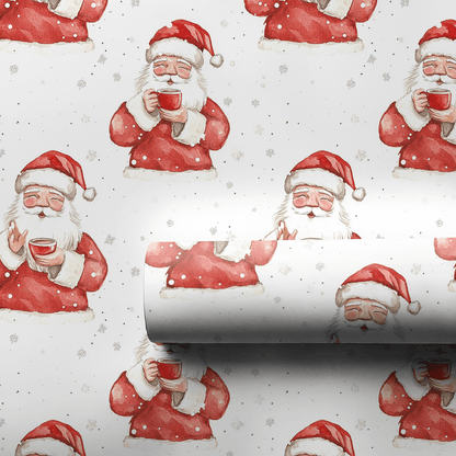 Flat White Christmas - Wrapping Paper - Aspen & Arlo