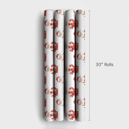 Flat White Christmas - Wrapping Paper - Aspen & Arlo