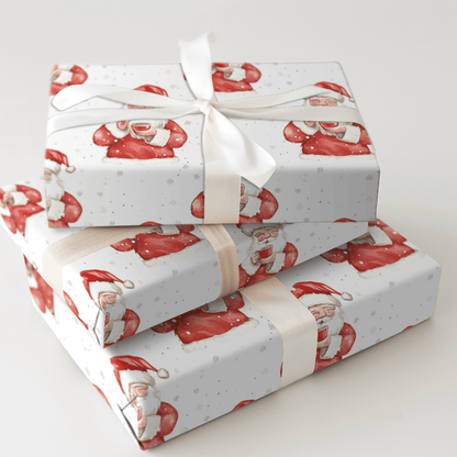 Flat White Christmas - Wrapping Paper - Aspen & Arlo