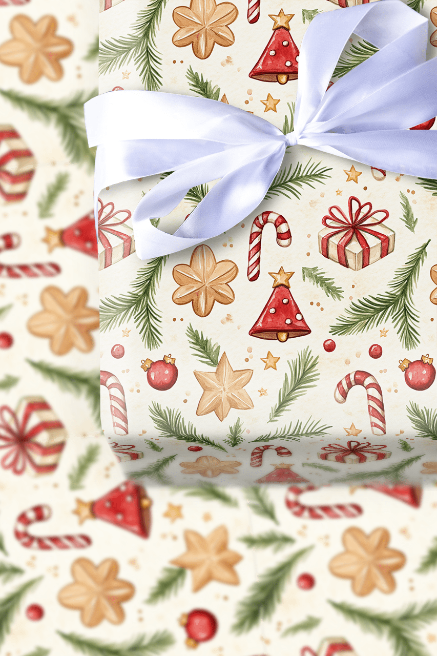 Grandmas Cookies - Wrapping Paper - Aspen & Arlo