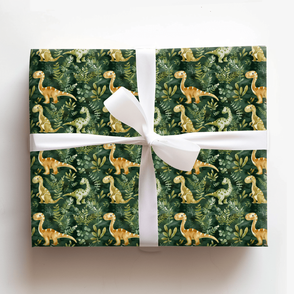 Wrap with Raptors - Wrapping Paper - Aspen & Arlo