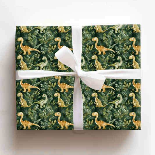 Wrap with Raptors - Wrapping Paper - Aspen & Arlo