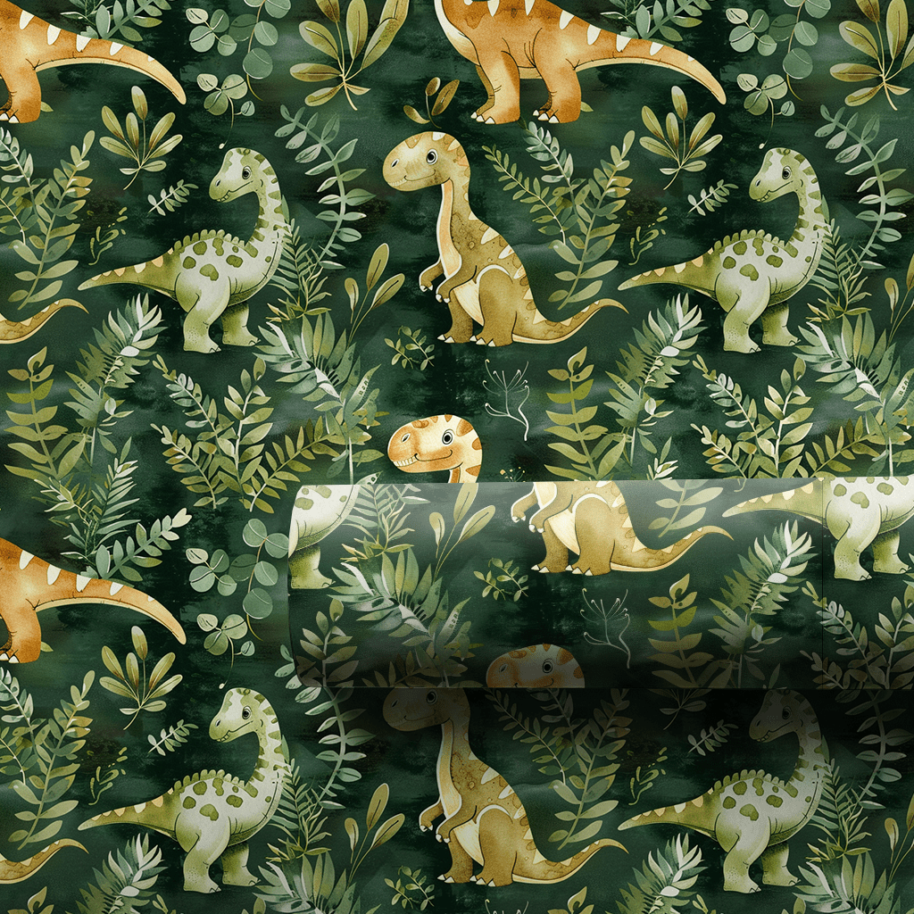 Wrap with Raptors - Wrapping Paper - Aspen & Arlo