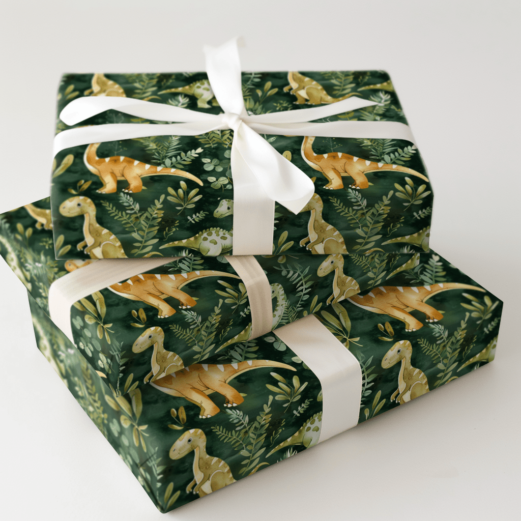 Wrap with Raptors - Wrapping Paper - Aspen & Arlo