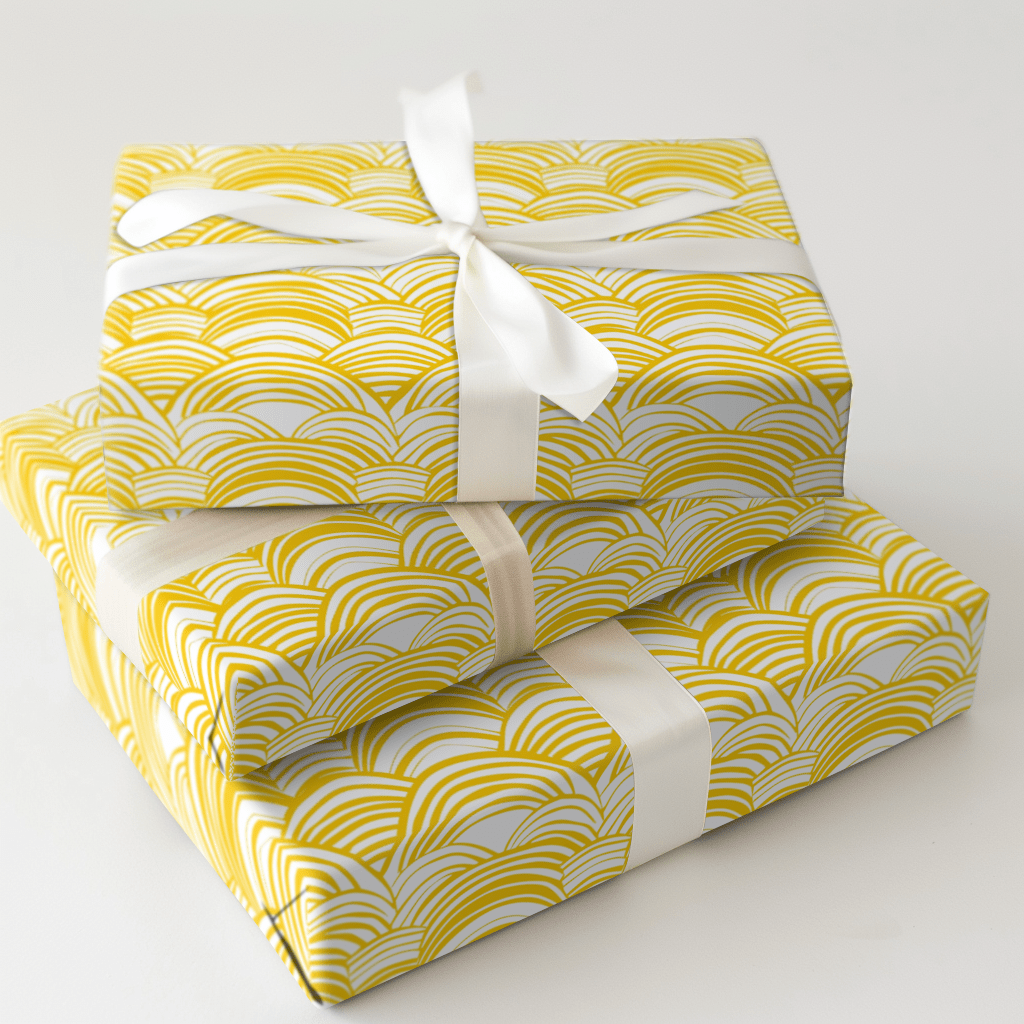 Sunshine Swirls - Wrapping Paper - Aspen & Arlo