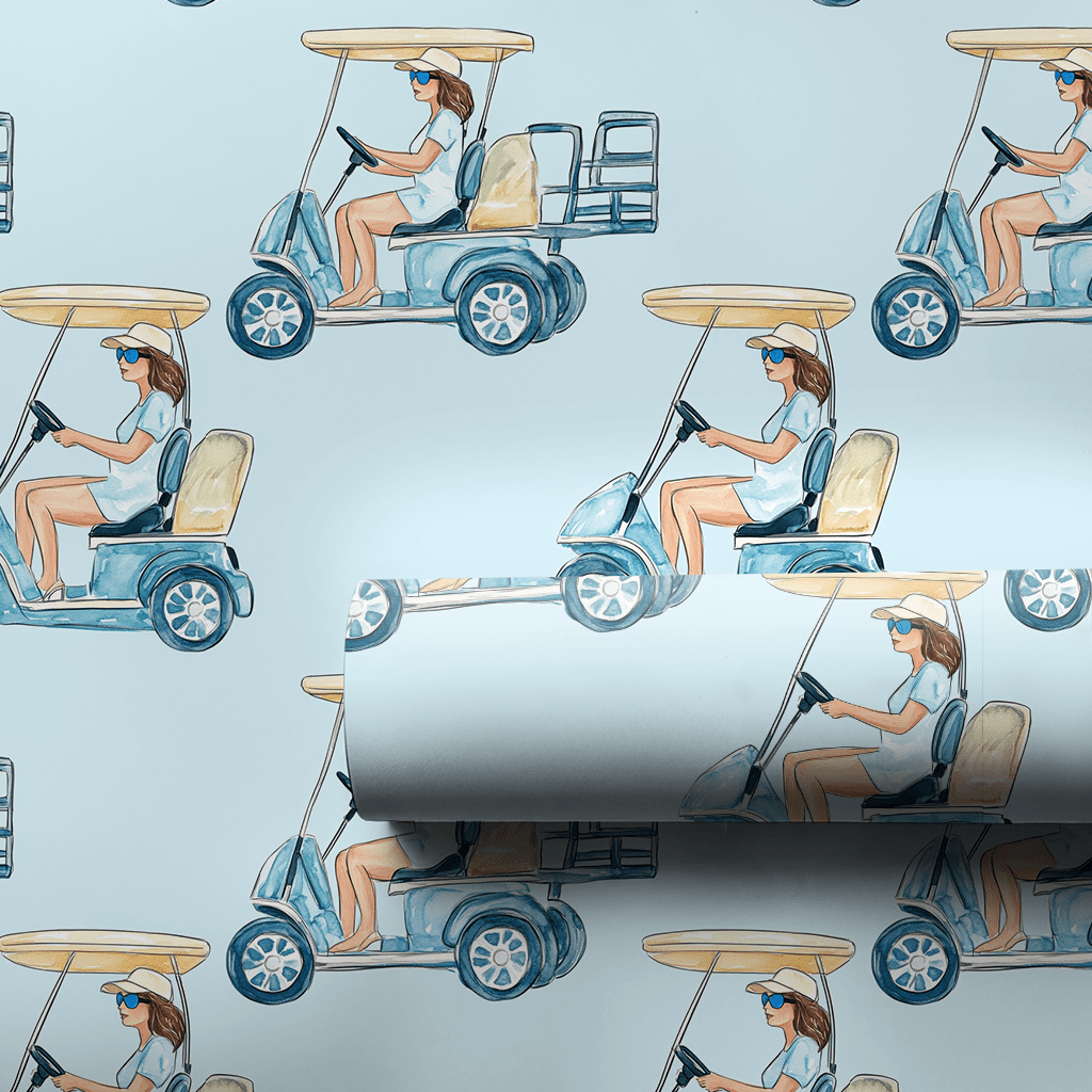 Sunset Tee - Wrapping Paper - Aspen & Arlo