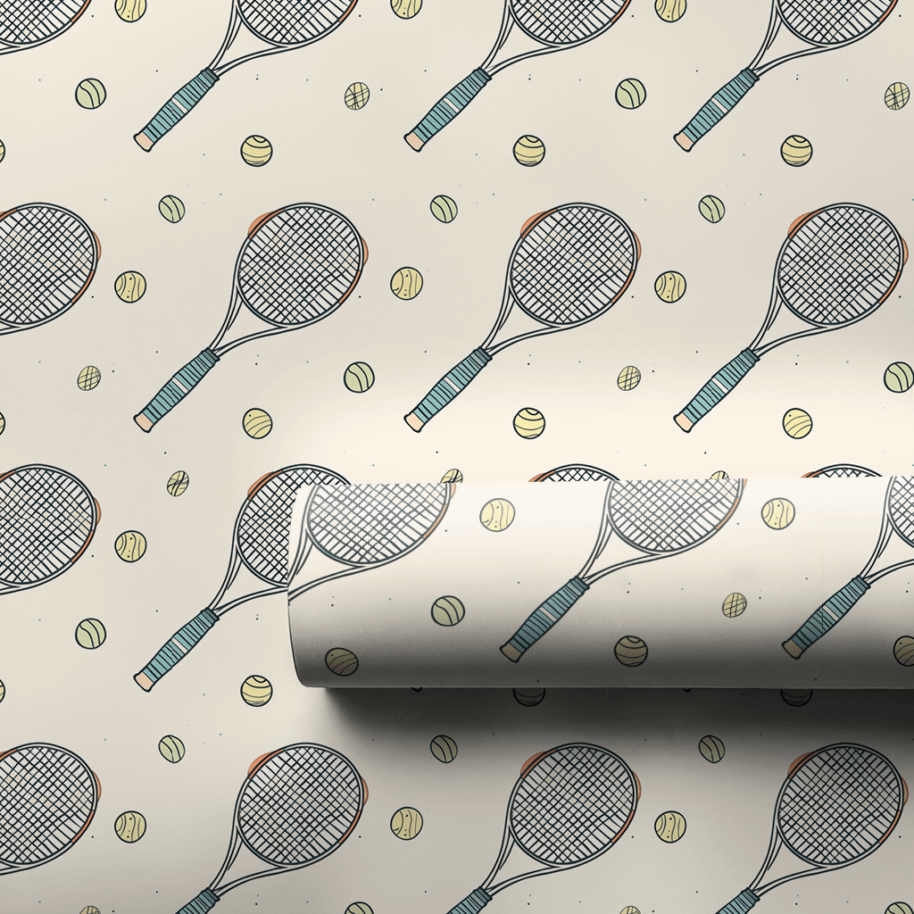Join Racquet Club - Wrapping Paper - Aspen & Arlo