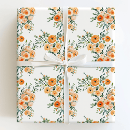 Sweet Apricot - Wrapping Paper - Aspen & Arlo