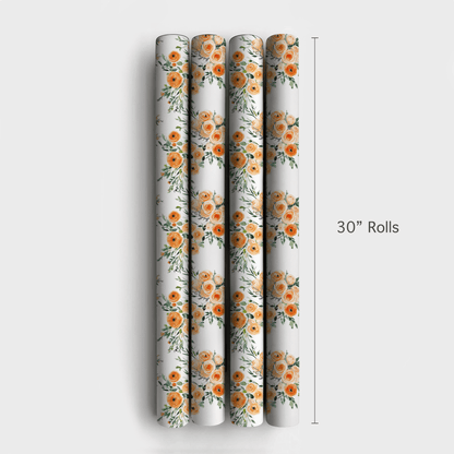 Sweet Apricot - Wrapping Paper - Aspen & Arlo