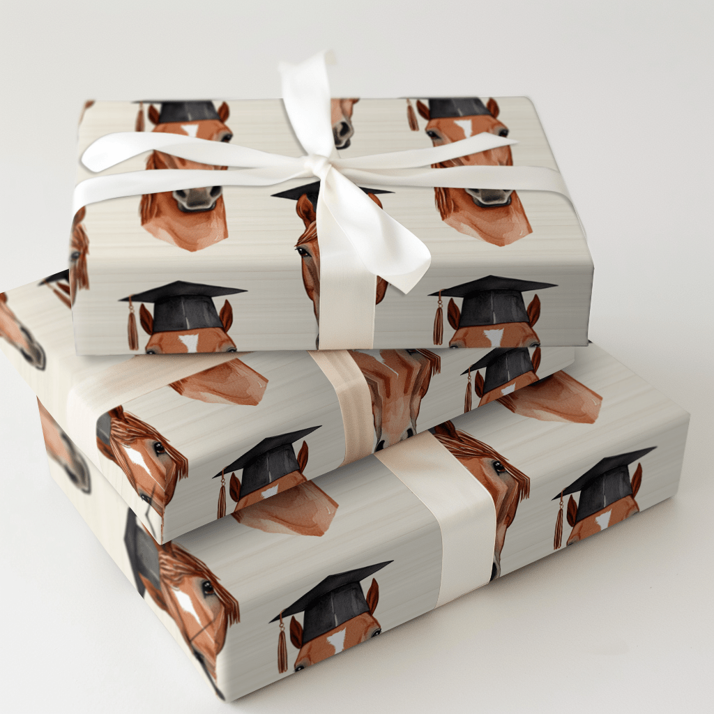 Missouri Fox Trotter Graduate - Wrapping Paper - Aspen & Arlo