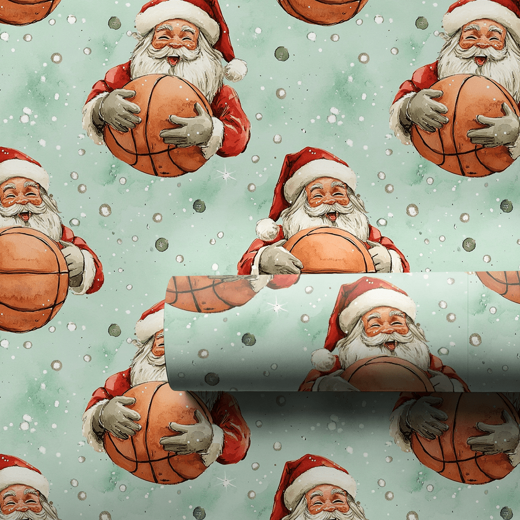 Buzzer Beater - Wrapping Paper - Aspen & Arlo