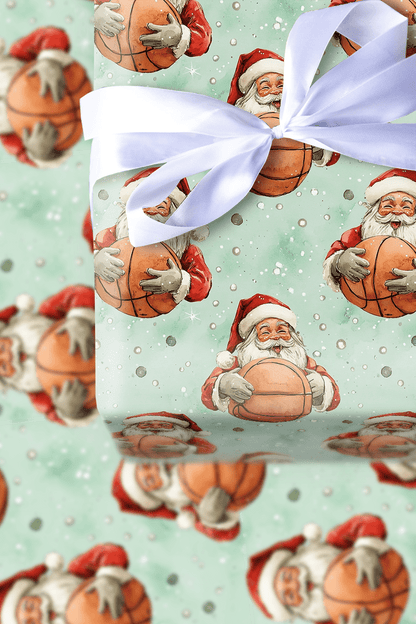 Buzzer Beater - Wrapping Paper - Aspen & Arlo