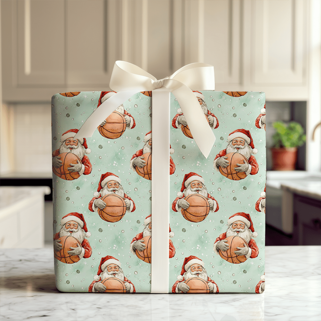 Buzzer Beater - Wrapping Paper - Aspen & Arlo