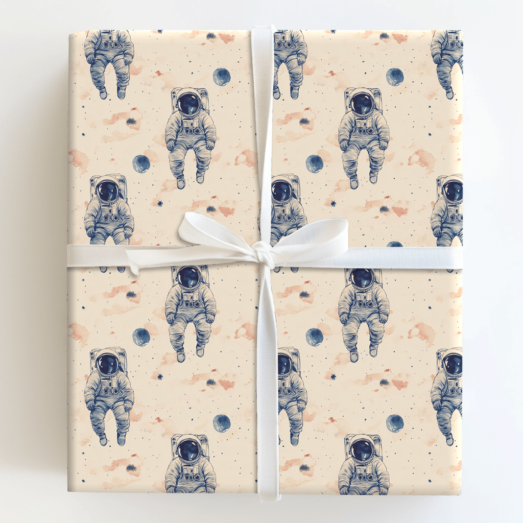 Houston We Have a Party - Wrapping Paper - Aspen & Arlo