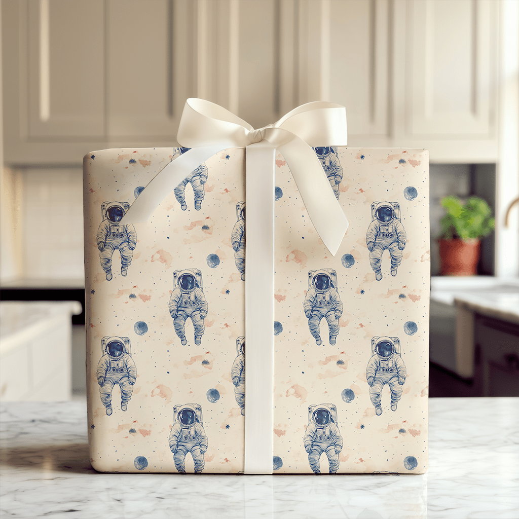 Houston We Have a Party - Wrapping Paper - Aspen & Arlo