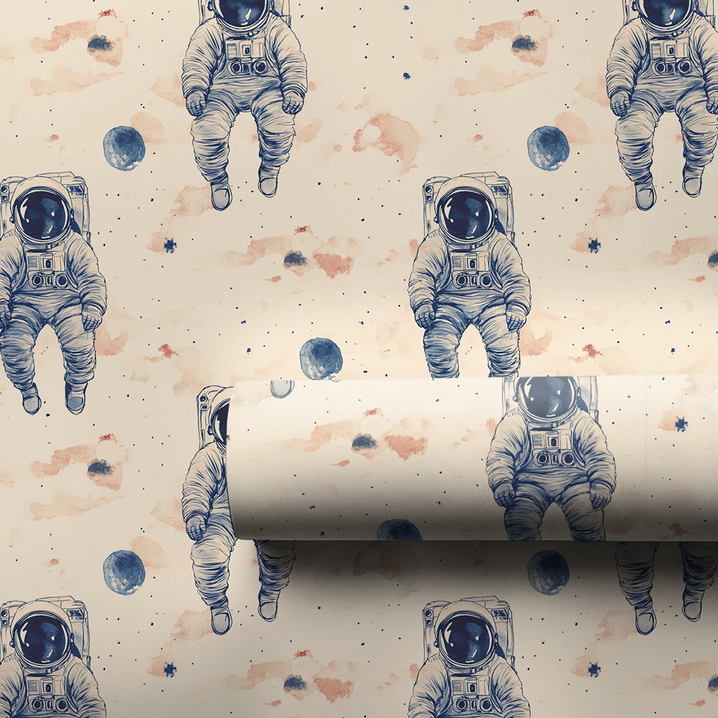 Houston We Have a Party - Wrapping Paper - Aspen & Arlo