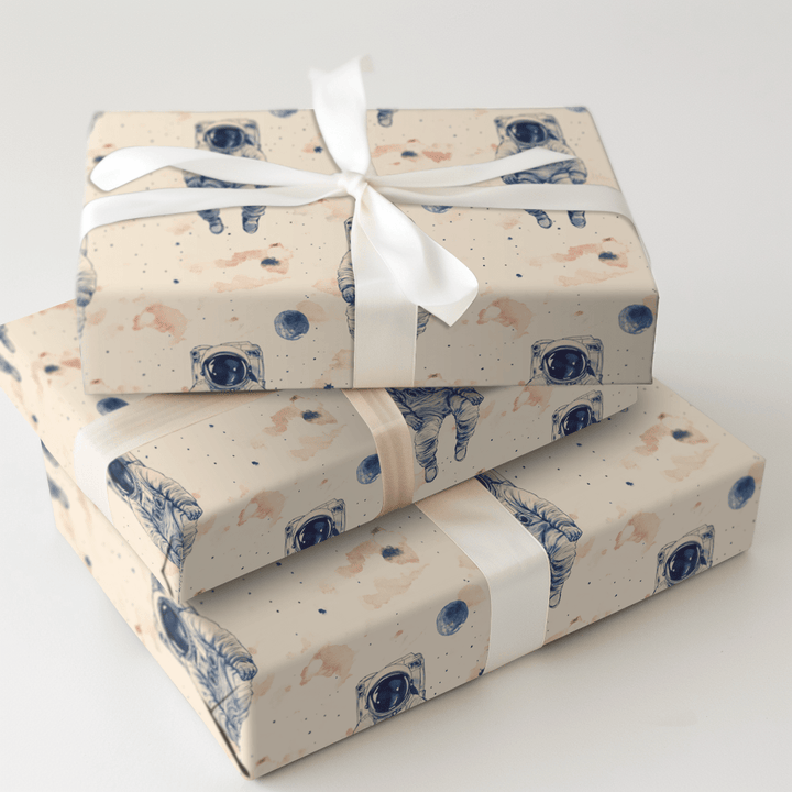 Houston We Have a Party - Wrapping Paper - Aspen & Arlo