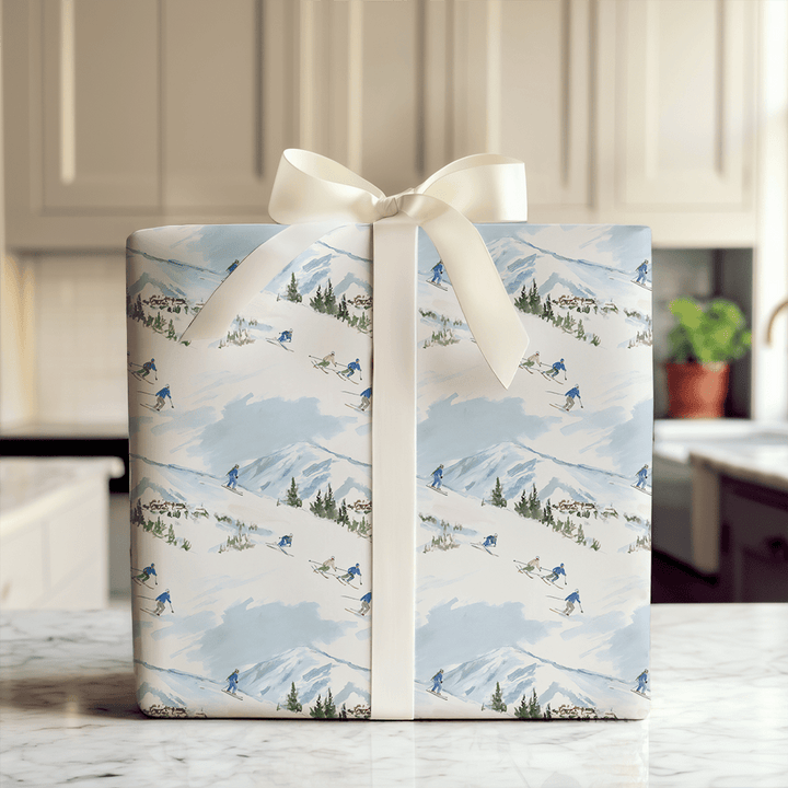 Powder Day Parade - Wrapping Paper - Aspen & Arlo