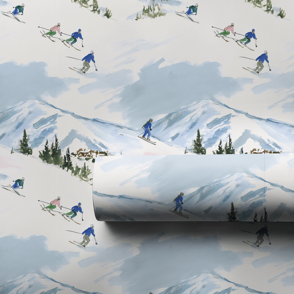 Powder Day Parade - Wrapping Paper - Aspen & Arlo