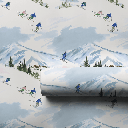 Powder Day Parade - Wrapping Paper - Aspen & Arlo