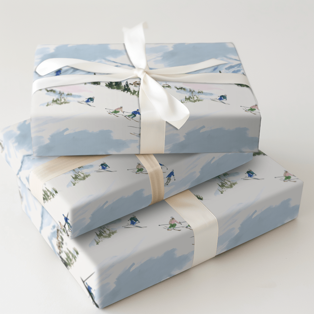 Powder Day Parade - Wrapping Paper - Aspen & Arlo