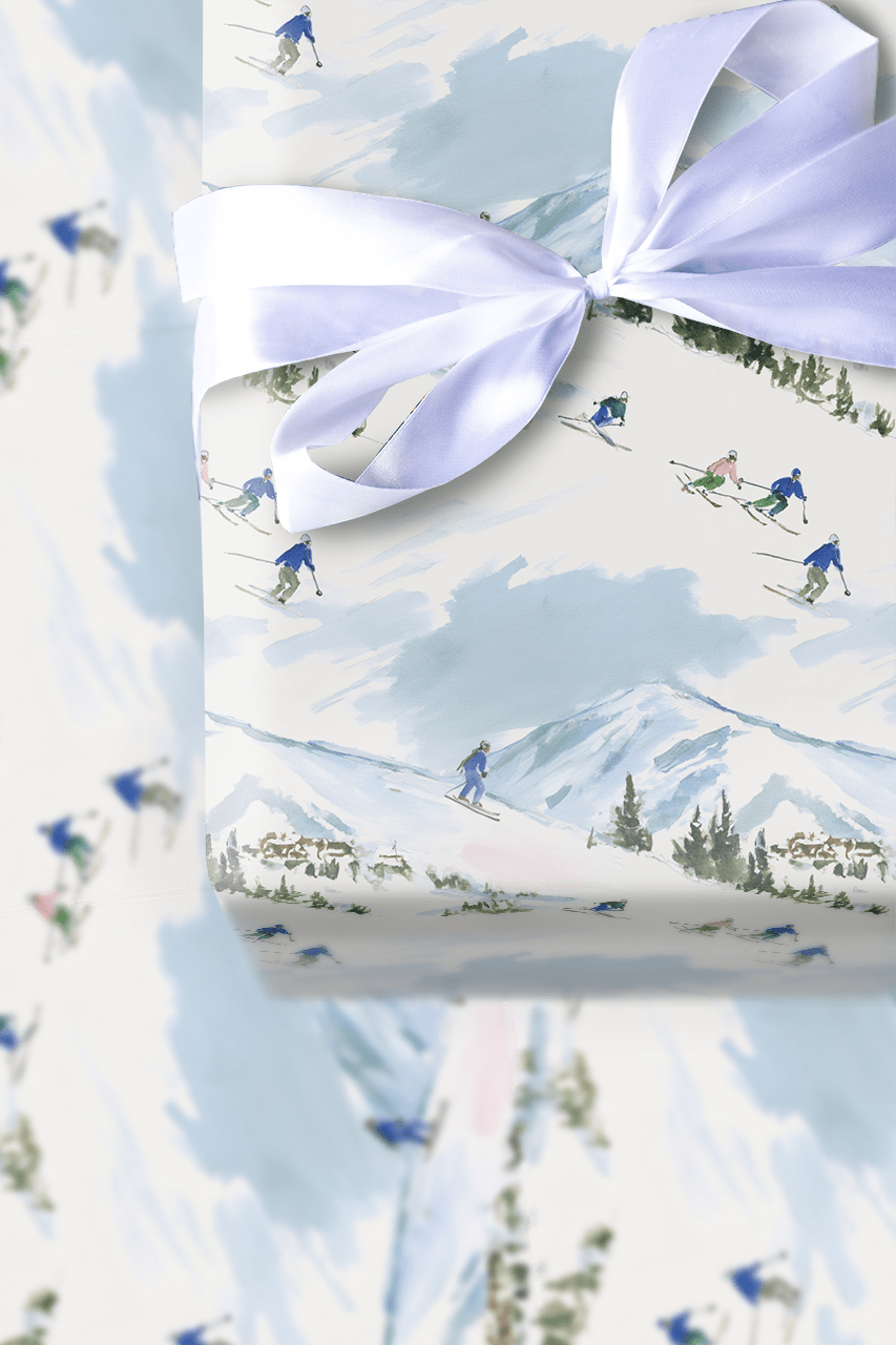 Powder Day Parade - Wrapping Paper - Aspen & Arlo