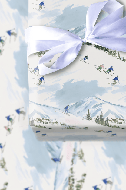 Powder Day Parade - Wrapping Paper - Aspen & Arlo