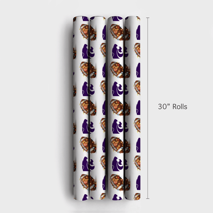 End Zone Lights Wildcats - Wrapping Paper - Aspen & Arlo