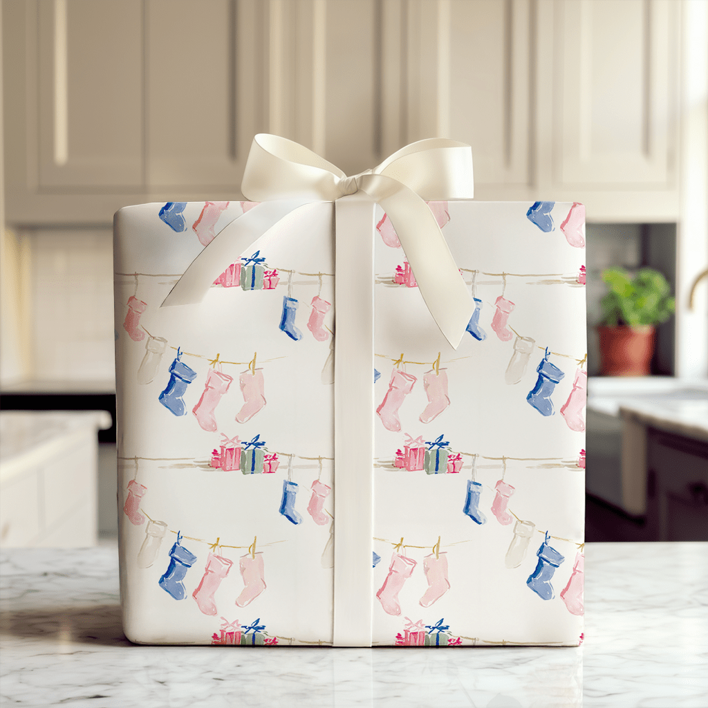 Stockton Line - Wrapping Paper - Aspen & Arlo