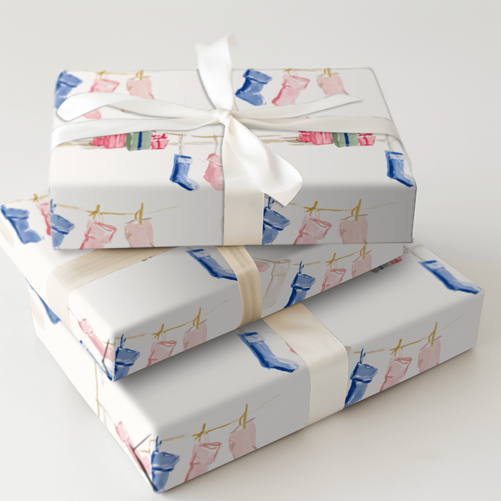 Stockton Line - Wrapping Paper - Aspen & Arlo