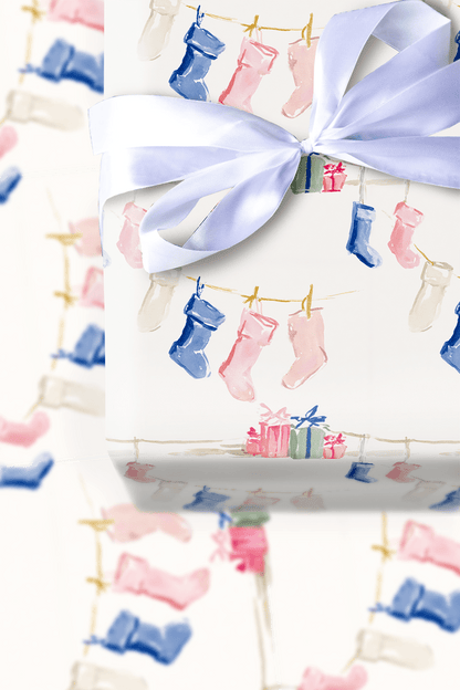 Stockton Line - Wrapping Paper - Aspen & Arlo