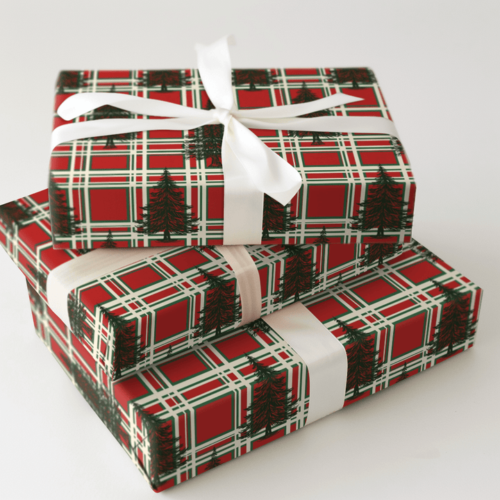 Lumberjack Pines - Wrapping Paper - Aspen & Arlo